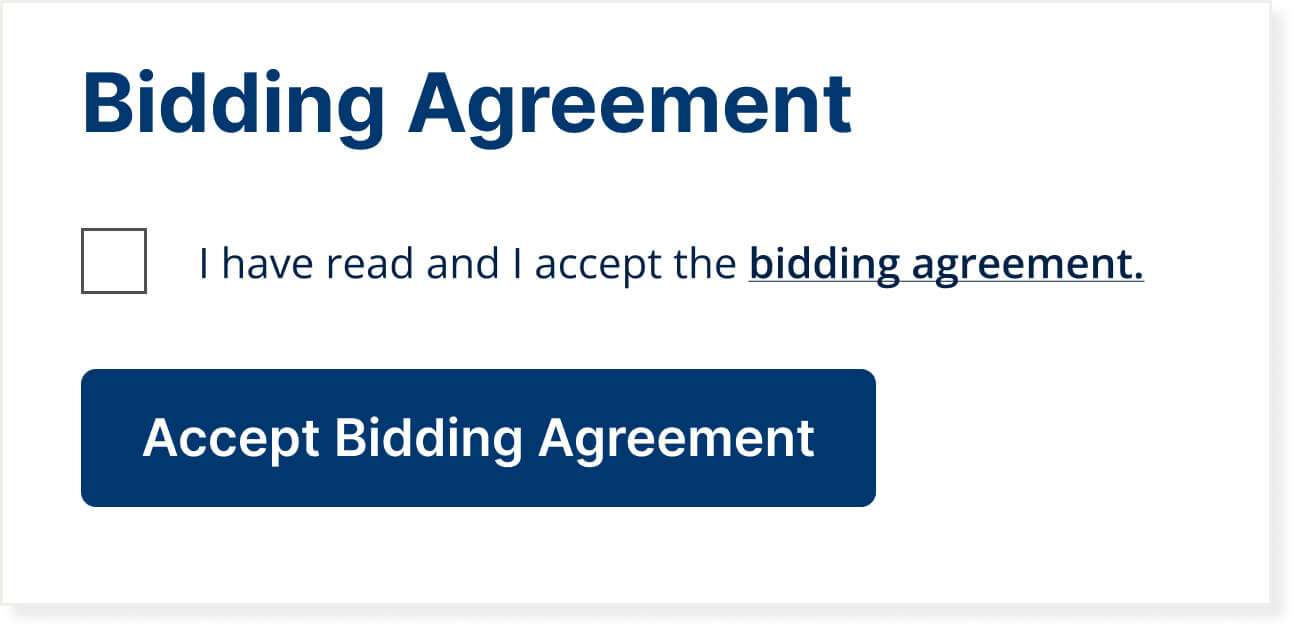 How can I join an auction to place a bid?